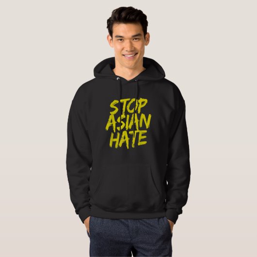 Anti-asiatischer Rassismus Aapi-Unterstützung stop Hoodie (Vorne ganz)