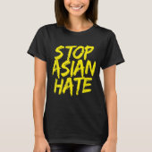 Anti-asiatischer Rassismus Aapi-Unterstützung stop T-Shirt (Vorderseite)