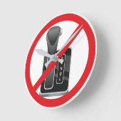 Anti-Automatik - Handgestänge für die Tastenversch Runde Wanduhr (Winkel)