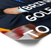 Anti-Bama-Poster Poster (Ecke)