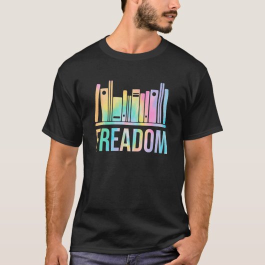 Anti Ban Books Freedom To Read Banned Book Bookwor T-Shirt (Vorderseite)