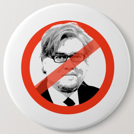 Anti-Bannon - AntiSteve Bannon Button (Vorderseite)