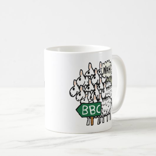 Anti BBC Kaffeetasse (VorderseiteRechts)