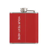 Anti - Behalten, benutzerdefinierter Flasche Flachmann (Rückseite)