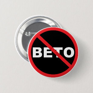 Anti-Beto populärer Fettdruck Button