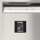 ANTI-BIDEN DARK MAGA UNTERSTÜTZUNG TRUMP MAGNET (In Situ (Geschirrspüler))