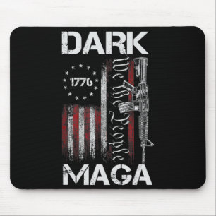 ANTI-BIDEN DARK MAGA UNTERSTÜTZUNG TRUMP MOUSEPAD