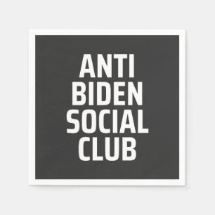 Anti Biden Social Club Serviette