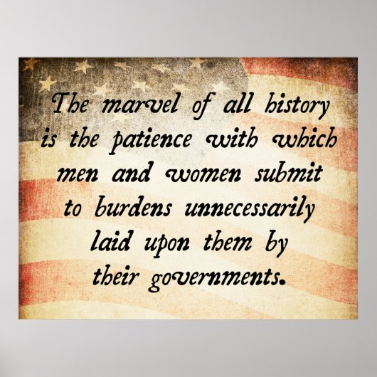 Anti-Big Government Poster (Vorne)