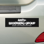 Anti-Bilderberg Autoaufkleber II (Auf Auto)
