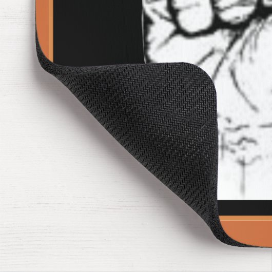 Anti Boss slave wages union workers rights labor Mousepad (Ecke)