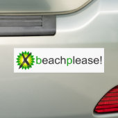 Anti-BP setzen bitte Autoaufkleber auf den Strand (Auf Auto)