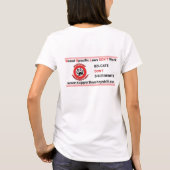 Anti-BSL Ribbon-T - Shirt (Rückseite)