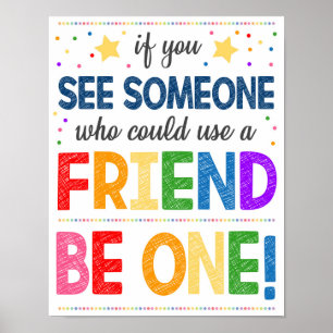 Anti Bully Classroom Poster