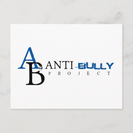 Anti-Bully-Projekt Postkarte (Vorderseite)