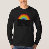 Anti Bullying Hippie Retro Teacher Rainbow Kindnes T-Shirt (Vorderseite)
