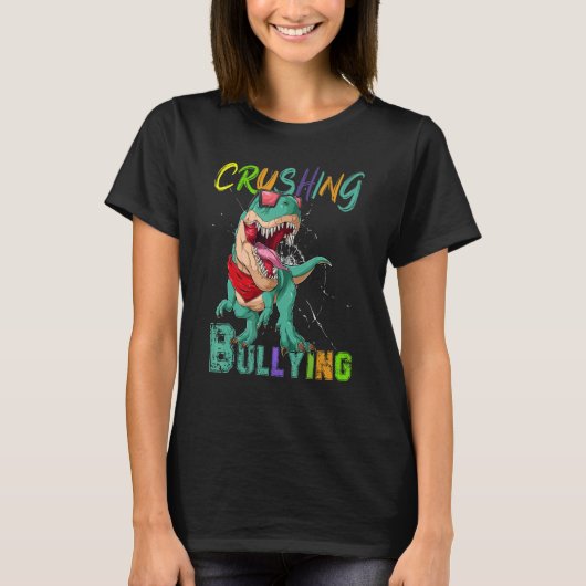 Anti Bullying Kind Kindness Unity Day Crushing Bul T-Shirt (Vorderseite)