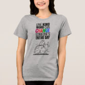 Anti-Bullying Mental Health Awareness Empathy Kind Tri-Blend Shirt (Vorderseite)