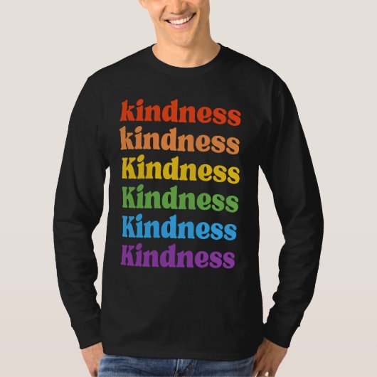 Anti Bullying Unity Day Kindness Rainbow Kids Grap T-Shirt (Vorderseite)