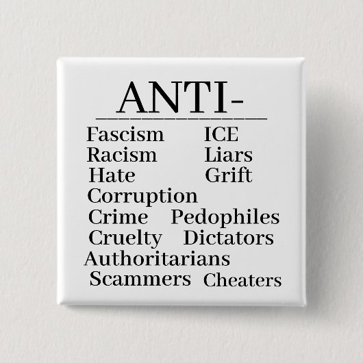 Anti- Button (Vorderseite)