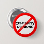 Anti Celebrity Opinions Button (Vorne & Hinten)