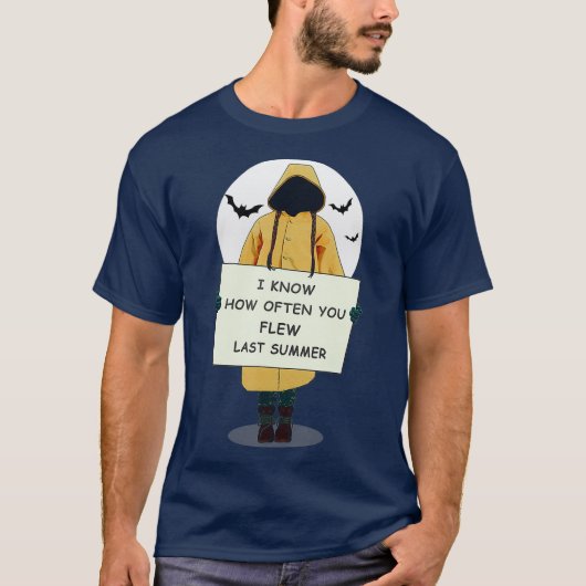 Anti Climate Change CO2 Hoax Horror Movie Funny T-Shirt (Vorderseite)
