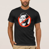 Anti-Clinton - Anti-Hillary Clinton T-Shirt (Vorderseite)
