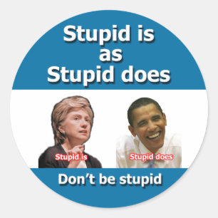Anti Clinton Obama Stickers