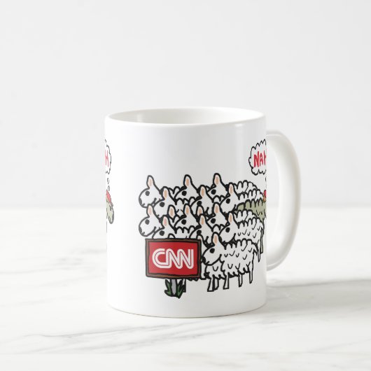 Anti CNN Kaffeetasse (VorderseiteRechts)