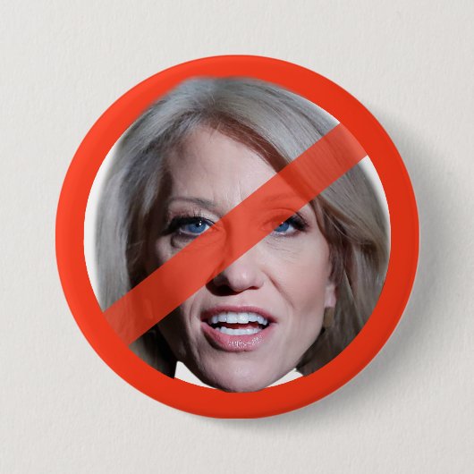 Anti-Conway - AntiKellyanne Conway Button (Vorderseite)