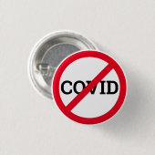 Anti-COVID Button (Vorne & Hinten)