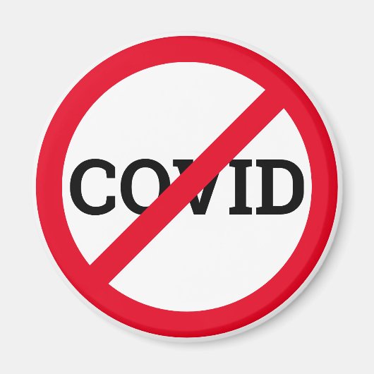 Anti COVID Magnet (Vorne)