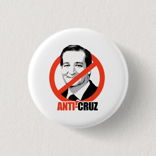Anti-Cruz Button (Vorderseite)