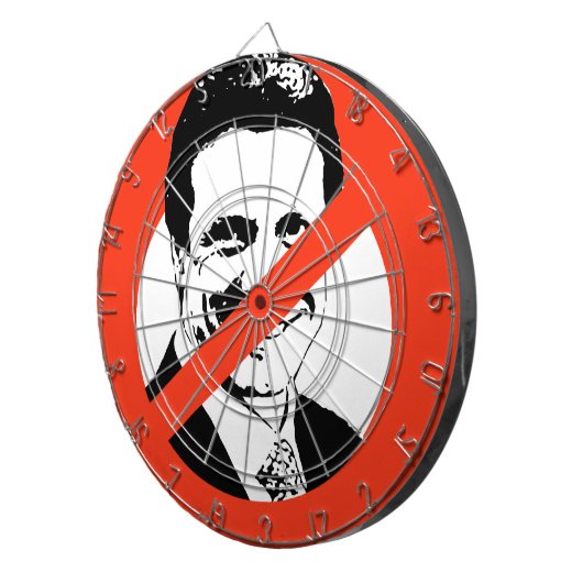 ANTI-CUOMO DARTSCHEIBE (Vorderseite rechts)