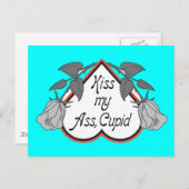 Anti-Cupid Postkarte (Vorne/Hinten)