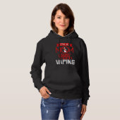 Anti-Dampf-Teenager-Mutter-Dampf-Protest Mutterta Hoodie (Vorne ganz)