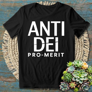 Anti-DEI-Pro-Leistung - Mutige Aussage zur Gleichh T-Shirt