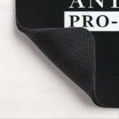 Anti Dei Pro Merit Funny Mousepad (Ecke)