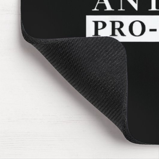 Anti Dei Pro Merit Funny Mousepad (Ecke)