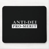 Anti Dei Pro Merit Funny Mousepad (Vorne)