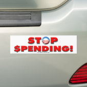 Anti-Demokrat - Autoaufkleber "Hör auf auszugeben! (Auf Auto)