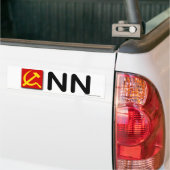 Anti-Demokrat "Communist News Network" Autoaufkleber (Auf Lkw)
