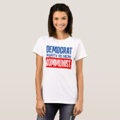 Anti-Demokrat Party Pro-Republikaner T-Shirt (Vorne ganz)