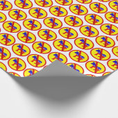 Anti-Demokrat populär Geschenkpapier (Ecke)