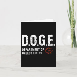 Anti Doge D.o.g. Echte Bedeutung Funny Definition Karte