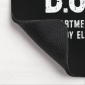 Anti Doge D.o.g. Echte Bedeutung Funny Definition Mousepad (Ecke)
