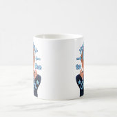 Anti Donald Trump 2016 Wahlnopf für die Gruppe Kaffeetasse (Mittel)