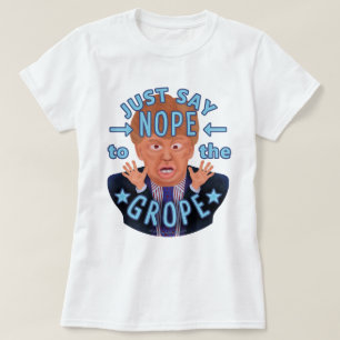Anti Donald Trump 2020 Wahlnopf für die Gruppe T-Shirt