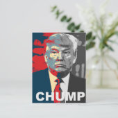 Anti Donald Trump Kampagne | Postkarte (Stehend Vorderseite)