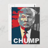 Anti Donald Trump Kampagne | Postkarte (Vorne/Hinten)